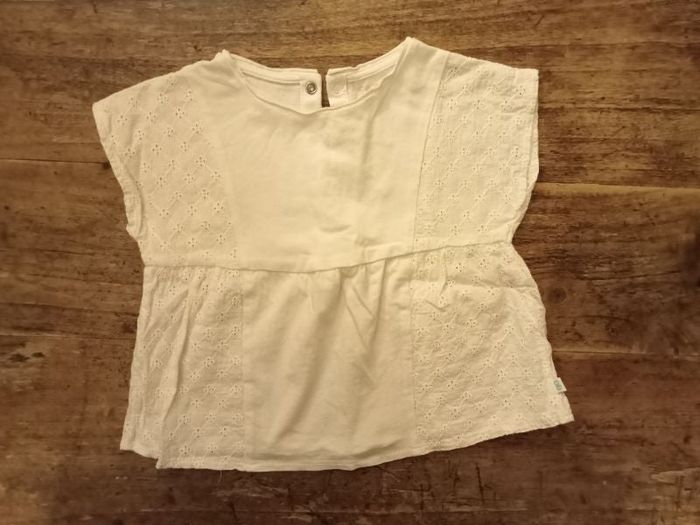 Maillot coton dentelle