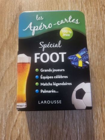 Apéro-cartes Foot