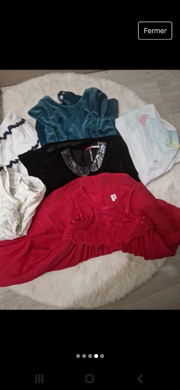 Lots de vêtements filles 18mois - photo numéro 3