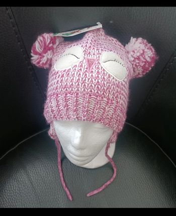 Bonnet rose collection en 3/8 ans