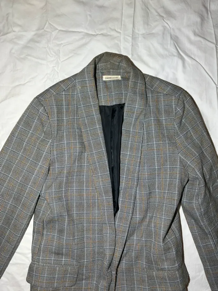 Ensemble tailleur cache cache - photo numéro 5