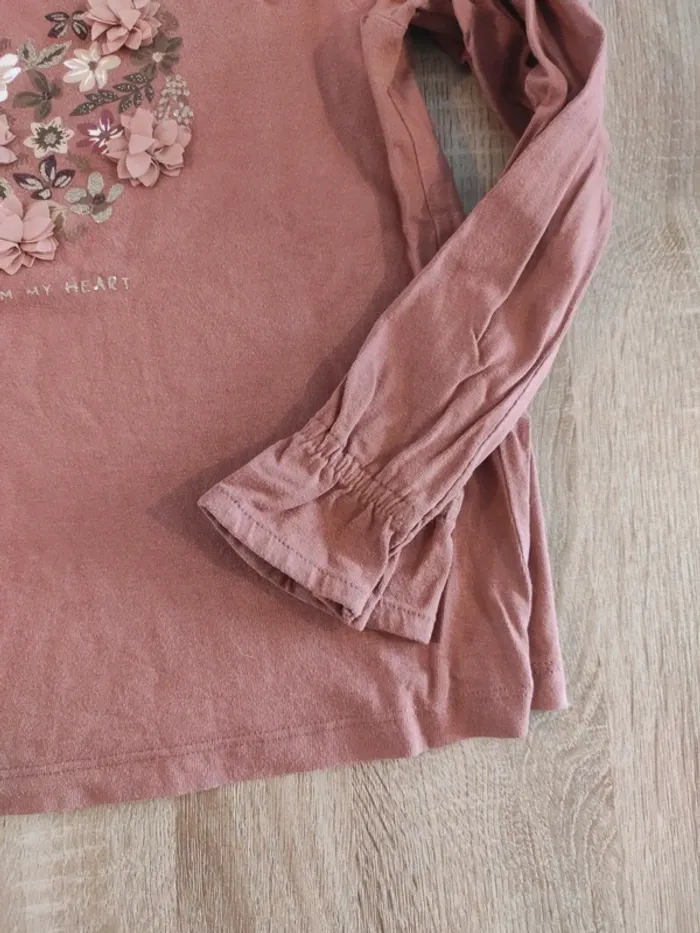 Tee shirt fille Vertbaudet - photo numéro 2