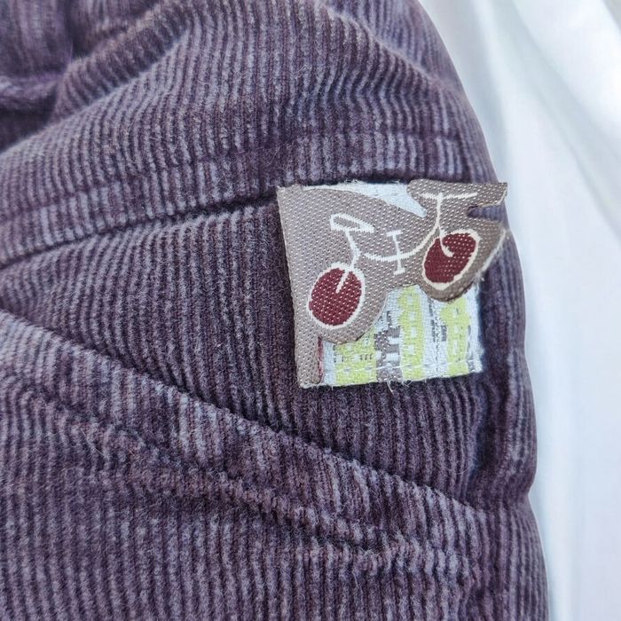 Pantalon bébé 18 mois Grain de Blé – Vintage 2006 - velours Violet - photo numéro 6