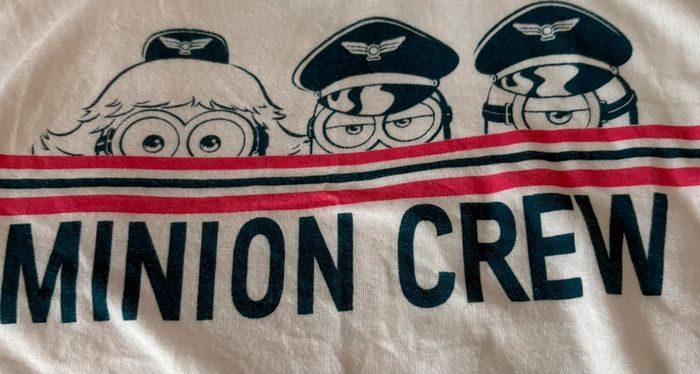Tee-shirts blanc minions - photo numéro 2