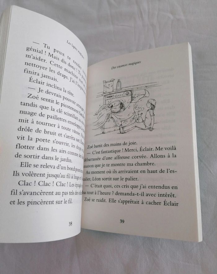 Livre les lapins magiques, des vacances magique - photo numéro 4