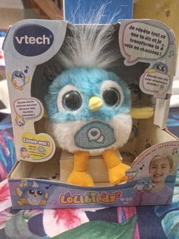 Peluche interactive lolibirds