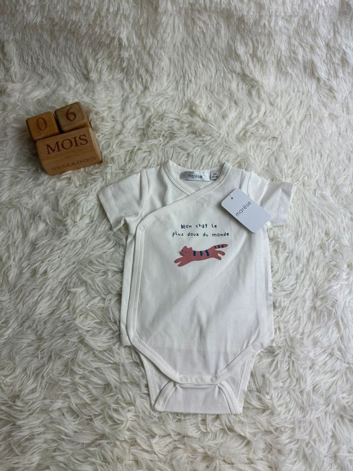 🤍 Body Marèse – Taille 6 mois
