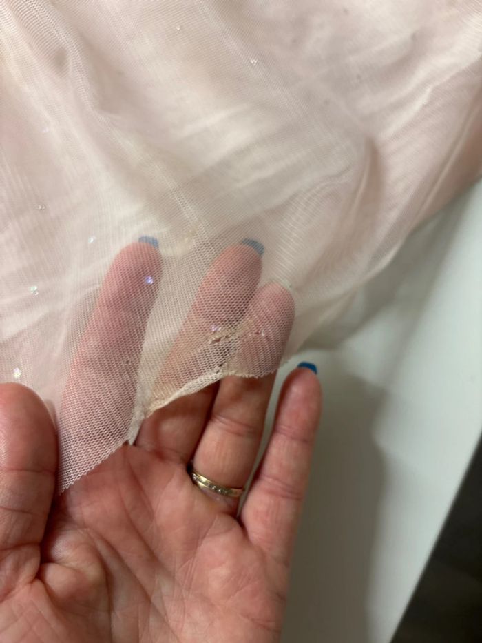 Jupe en tulle rose pailletée - photo numéro 7