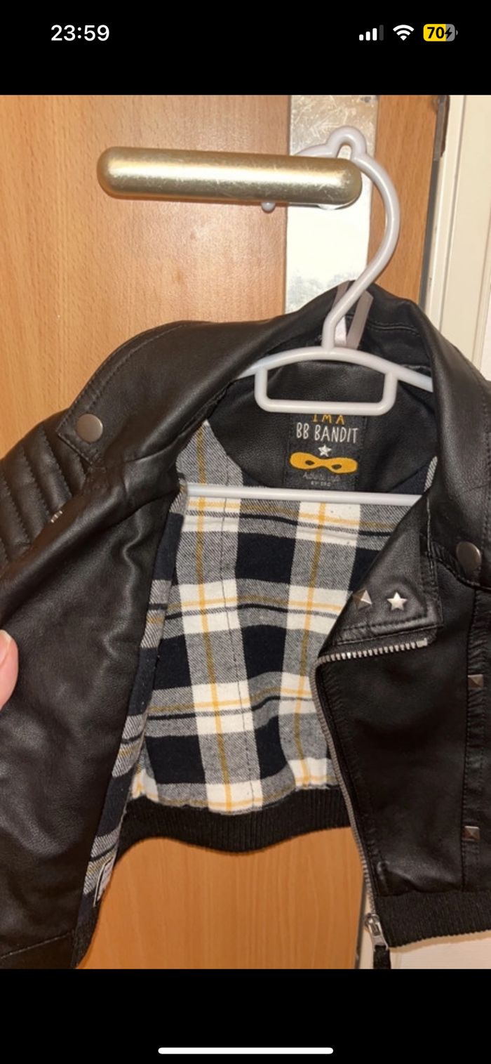 Veste similicuir - photo numéro 4