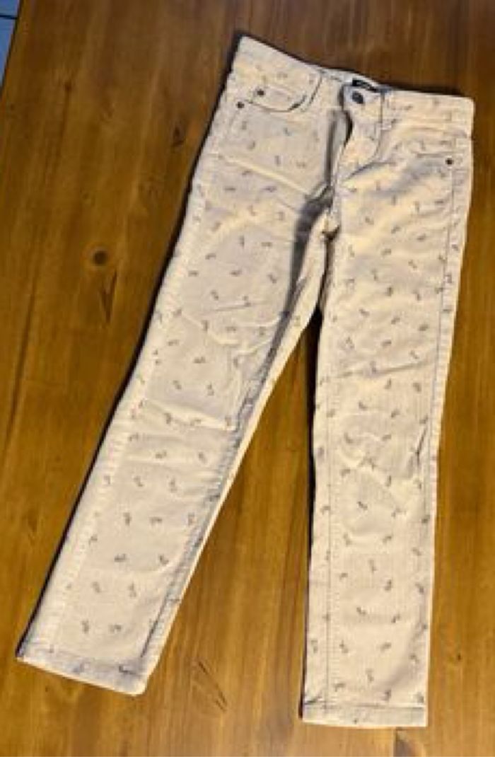Pantalon velours léger