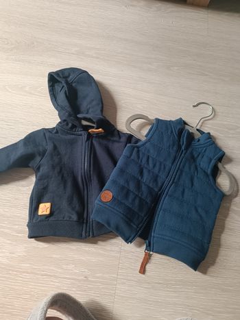 Deux veste bébé garçon 3 mois