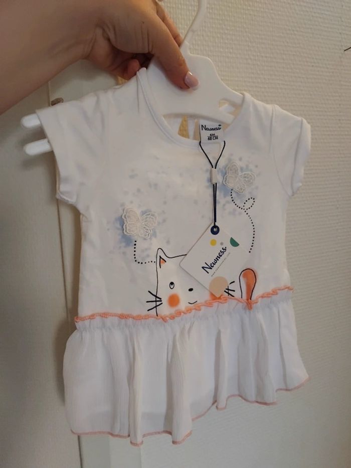 Robe fille neuf 6mois - photo numéro 2