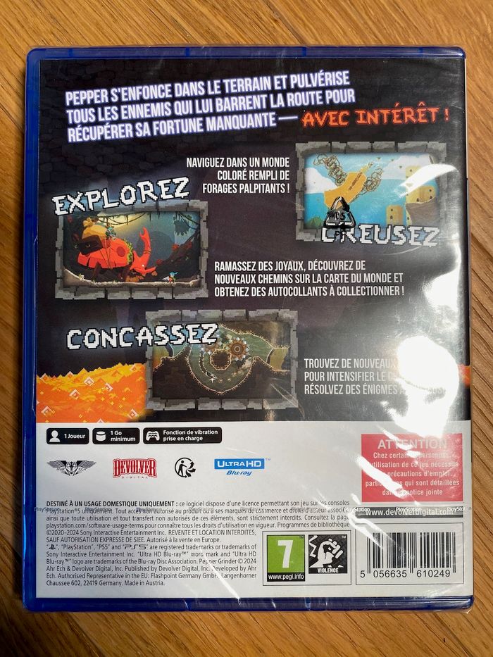 Pepper grinder - PS5 - jeu neuf sous blister - photo numéro 5