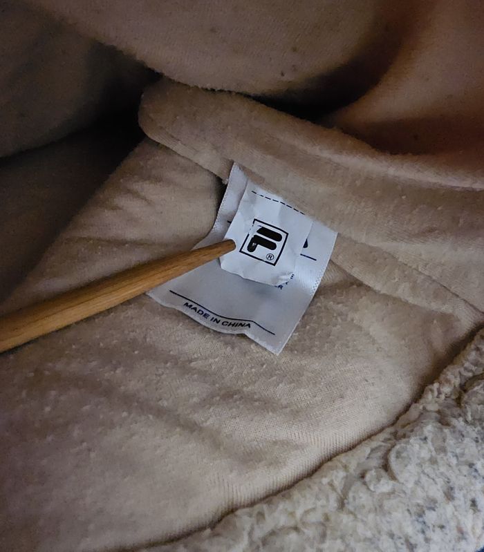 Veste polaire teddy FILA - photo numéro 3