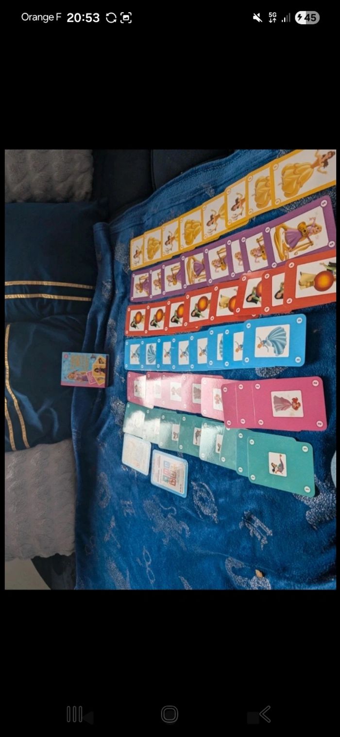 Jeu bataille princesse