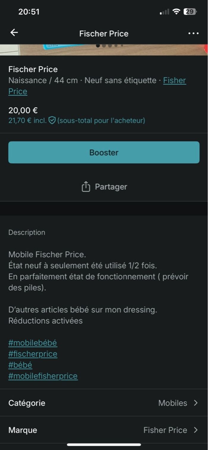 Mobile Fischer Price