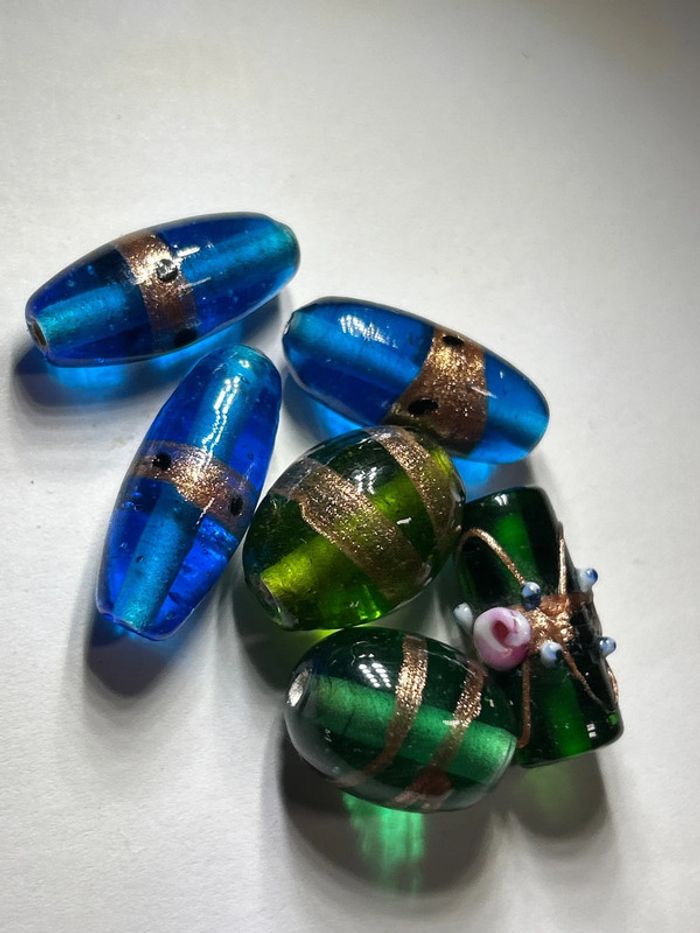 A634, Perles en verre - photo numéro 3