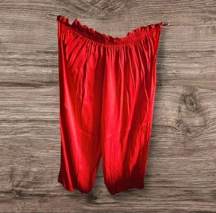 Pantalon léger été rouge Made In Italy T.U - photo numéro 3