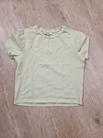 T-shirt basique menthe