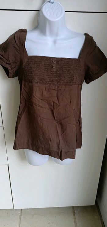 Top blouse T38 neuve