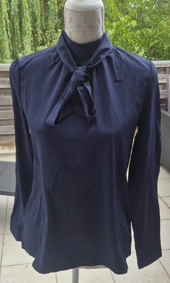 Blouse bleu marine