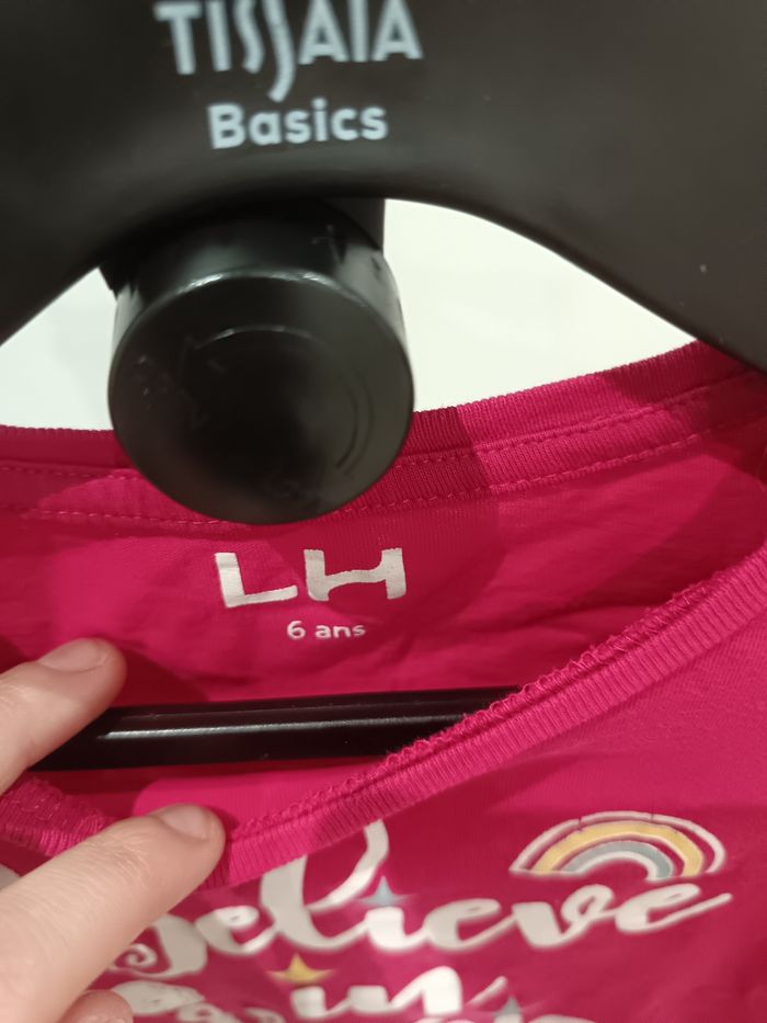 Tee-shirt manches longues 6 ans la halle - photo numéro 4