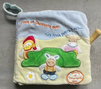 Livre tissu Doudou et Compagnie