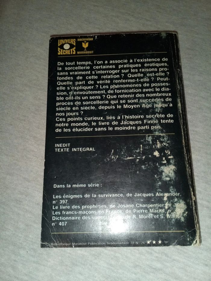 Érotisme et sorcellerie - photo numéro 2