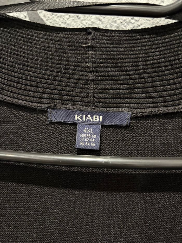 Gilet long noir 4XL - photo numéro 3