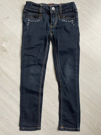 Jean bleu foncé brodé Catimini 4 ans