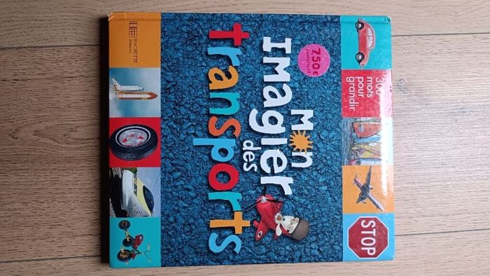 Livre éducatif l'imagier des transports