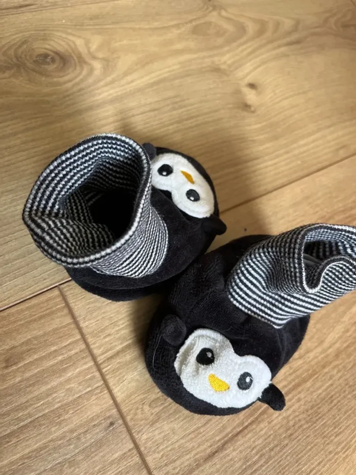 Chaussons pingouins - photo numéro 2