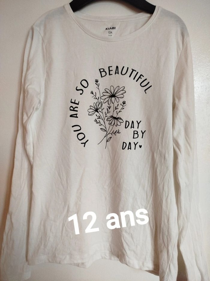 Tee-shirt fille Kiabi 12 ans
