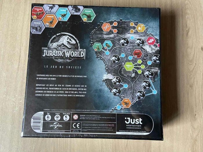 Jeu de société Jurassic World
Neuf sous blister - photo numéro 2