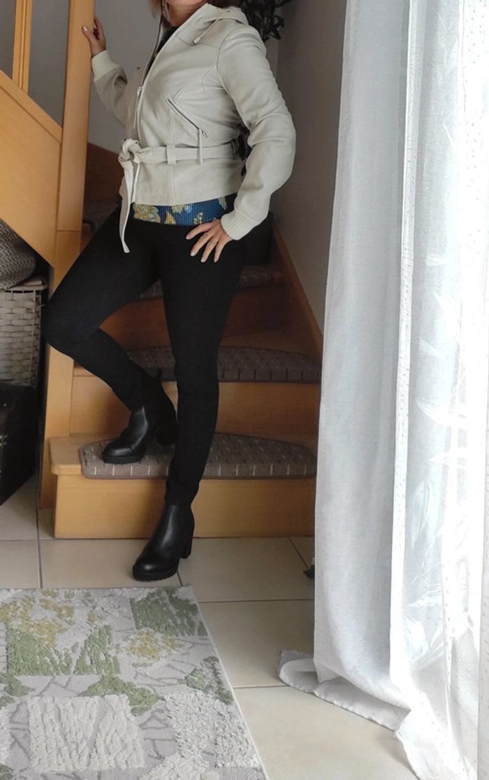 Sublime blouson cuir Apart - photo numéro 2