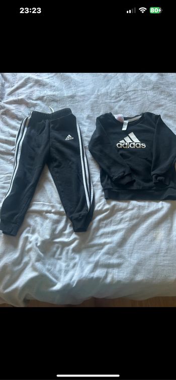 Ensemble pull et pantalon adidas bebe garçon taille 2-3 Ane
