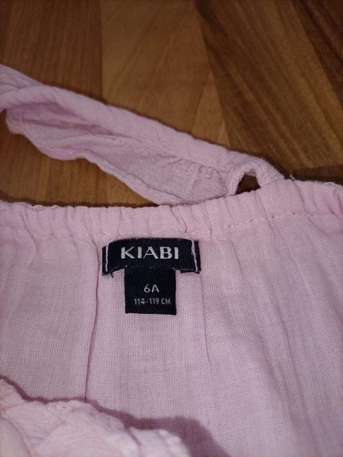 Jolie robe lila rose à pompoms 6 ans Kiabi - photo numéro 7