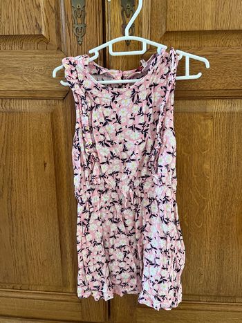 Robe estivale fleurie 4 ans