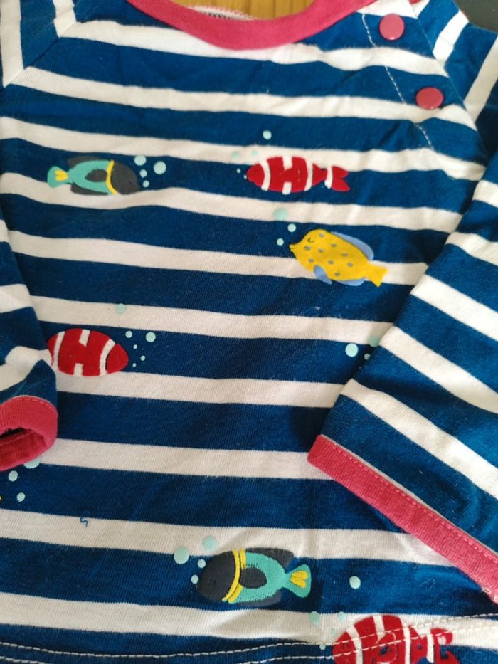 T-shirt marinière manches longues - photo numéro 2