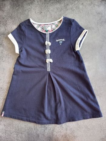 Robe manches courtes 3 ans