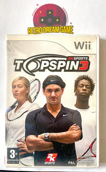 Jeux Top spin 3 sur Wii