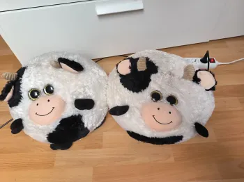 Lot 2 vaches peluches