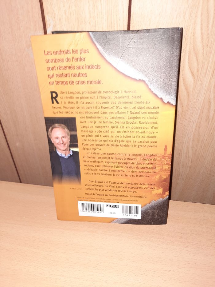Dan Brown : Inferno - photo numéro 2