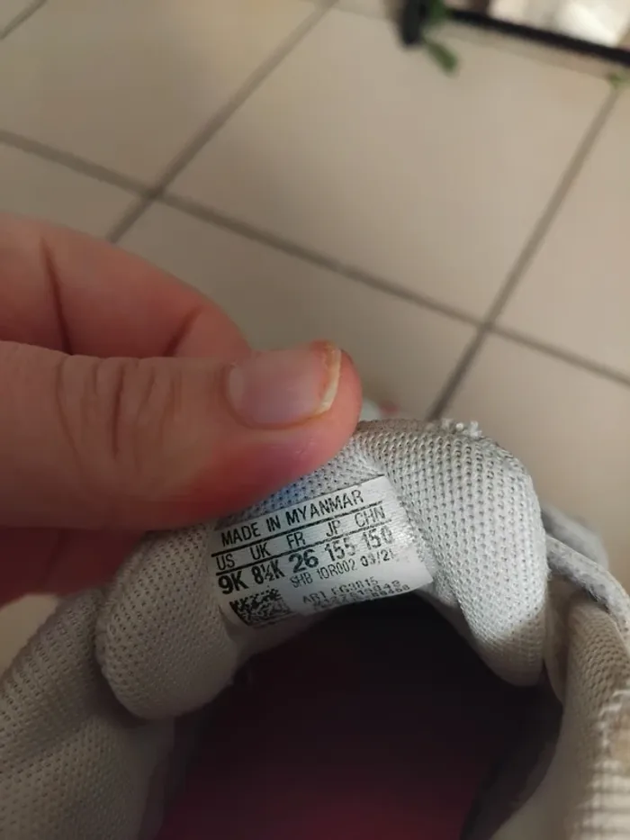 Basket adidas à paillette fille - photo numéro 5