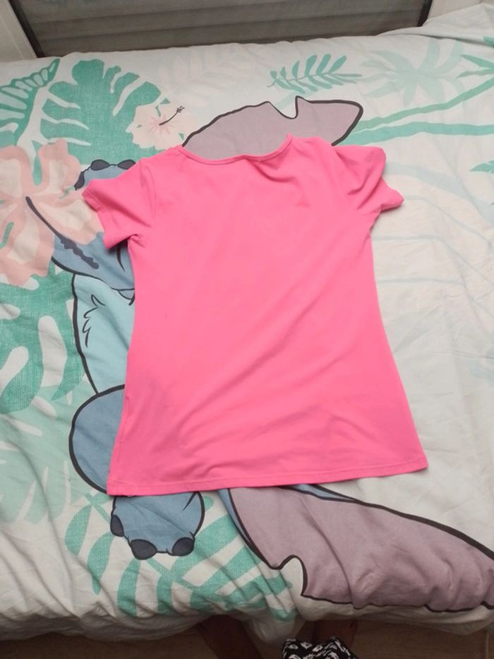 Tee-shirt fuchsia 12ans - photo numéro 3