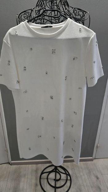 Robe courte Zara Strass