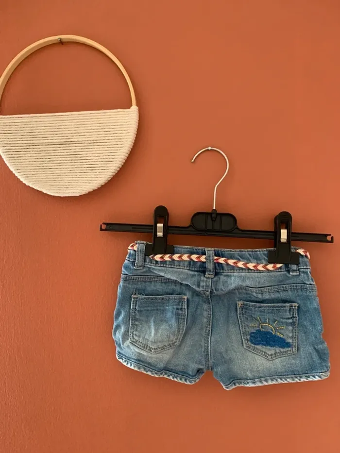 9/12 mois - zara- short fille - photo numéro 2