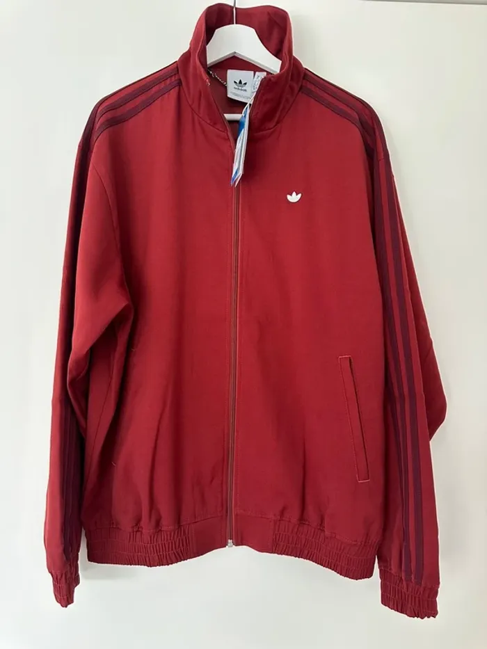 Adidas veste bordeaux firebird taille M neuf