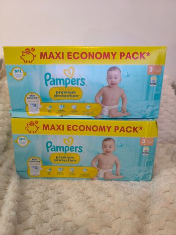 Pampers premium T3 - 2*112 couches