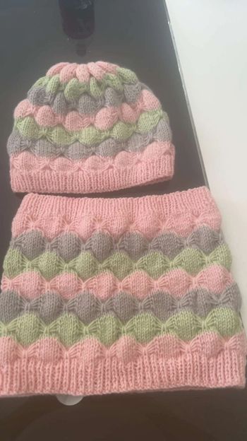 Bonnet et tour de cou